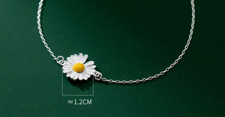 Daisy Pure Silver Bracelet
