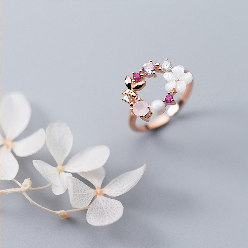 Khloe Pure Silver Ring