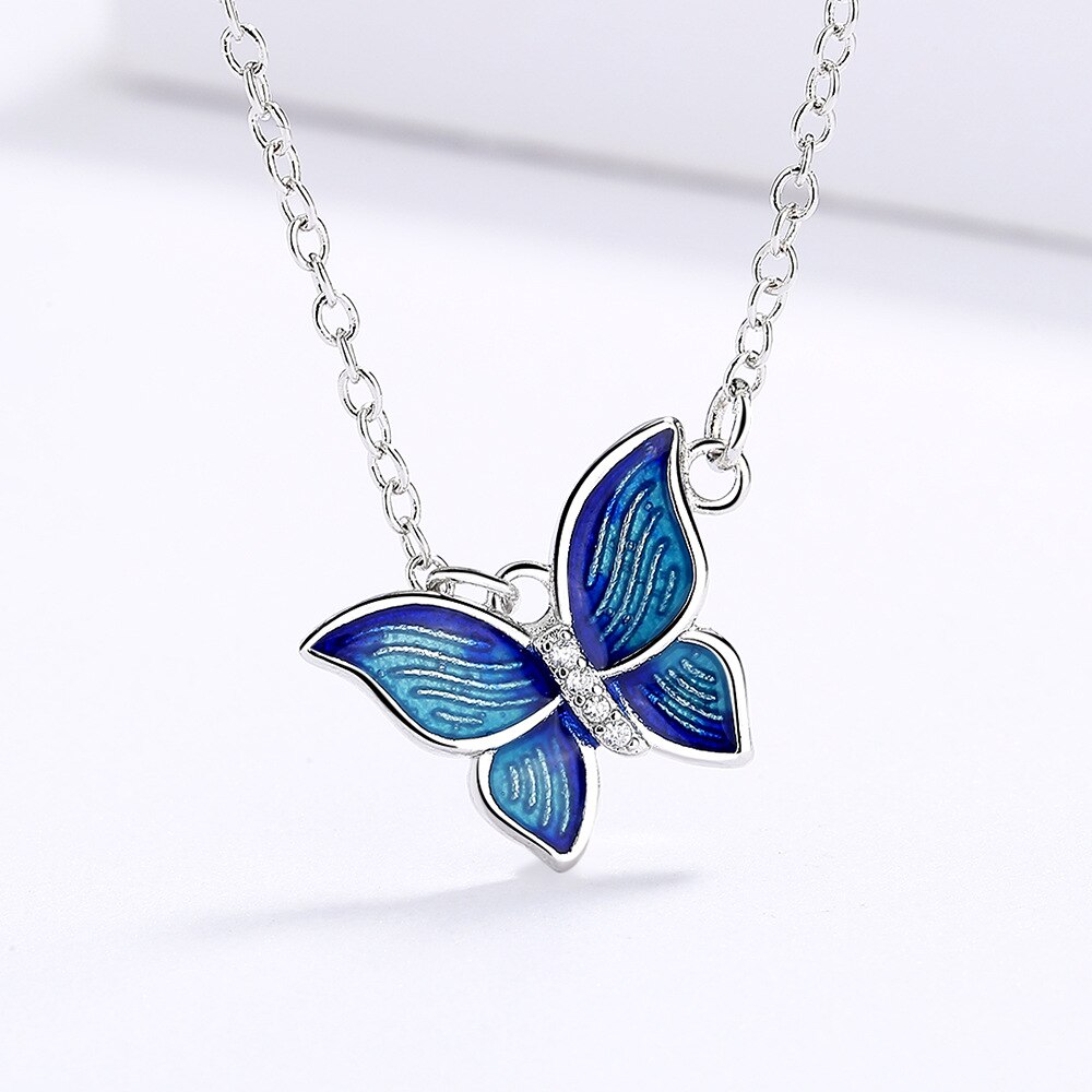 Bianca Enamel Butterfly Set