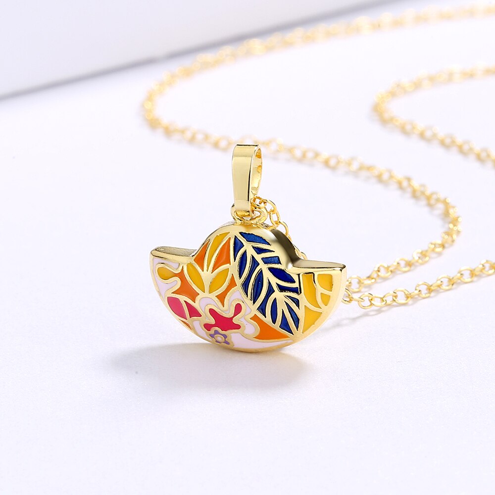 Xenia Enamel Necklace