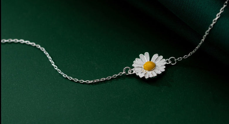 Daisy Pure Silver Bracelet
