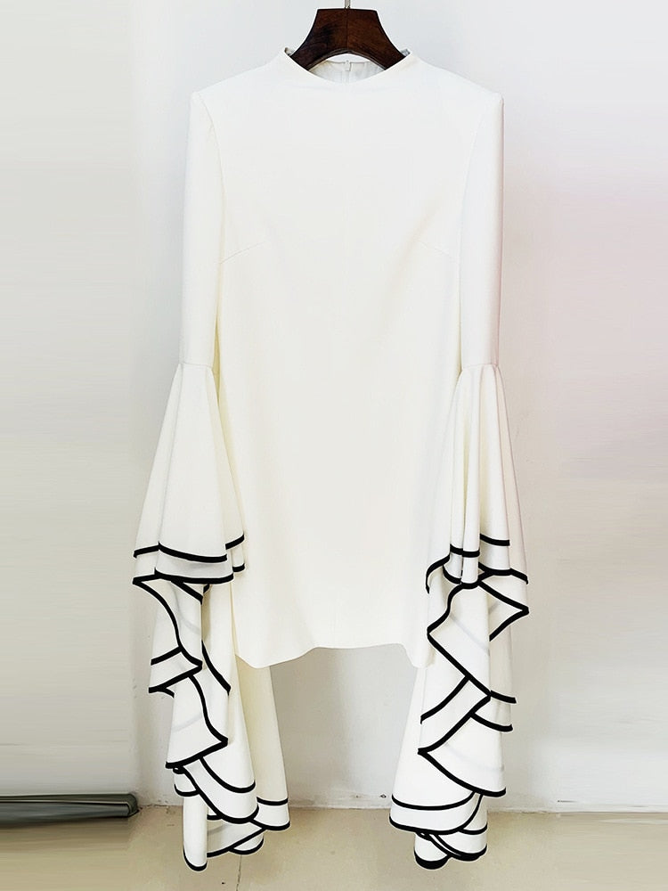 Sexy Puma Flare Sleeve Dress