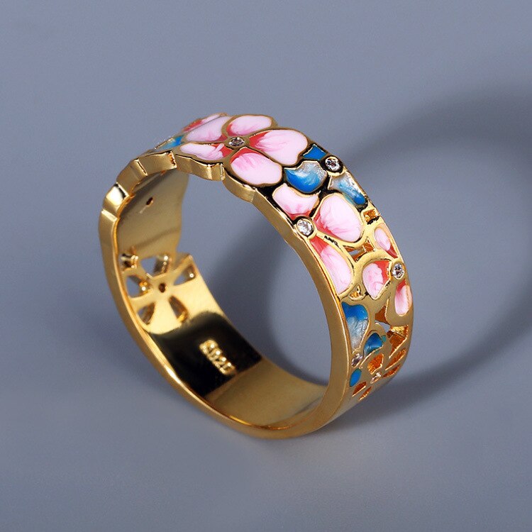 Lana Handmade Enamel Three Piece Set