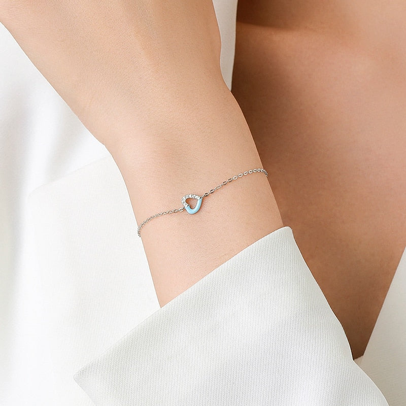 Gemma Pure Silver Bracelet