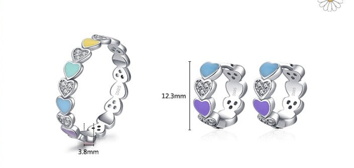 Ava Pure Silver Jewelry Set