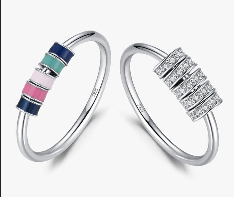 Malika Pure Silver Ring