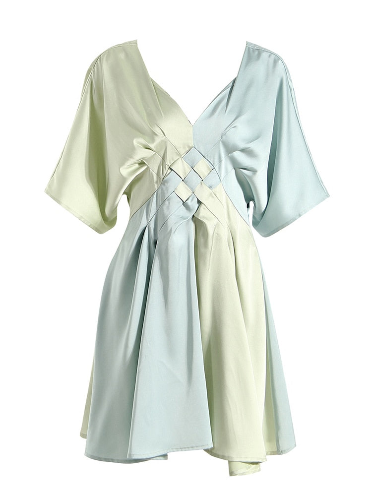 Sexy Puma Pleated Dress