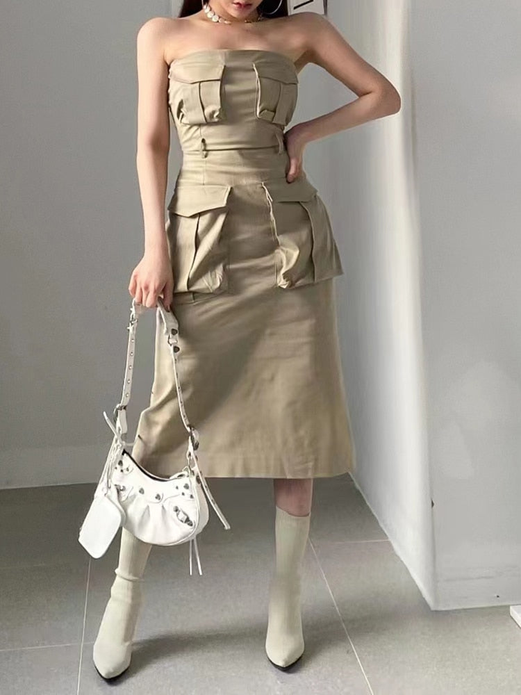 Sexy Puma Pocket Dress