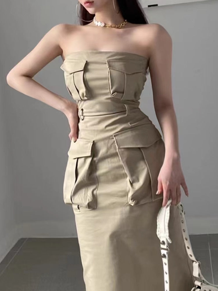 Sexy Puma Pocket Dress