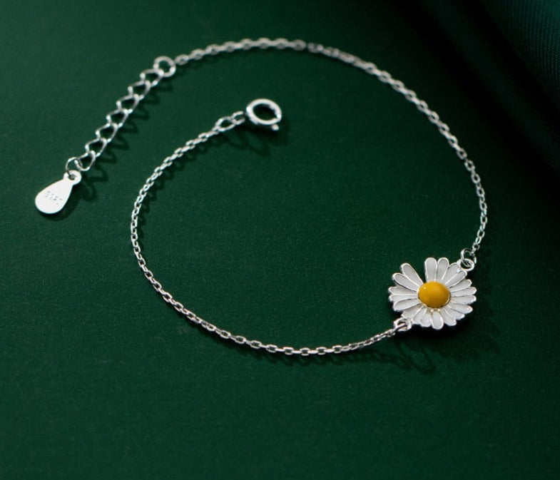 Daisy Pure Silver Bracelet